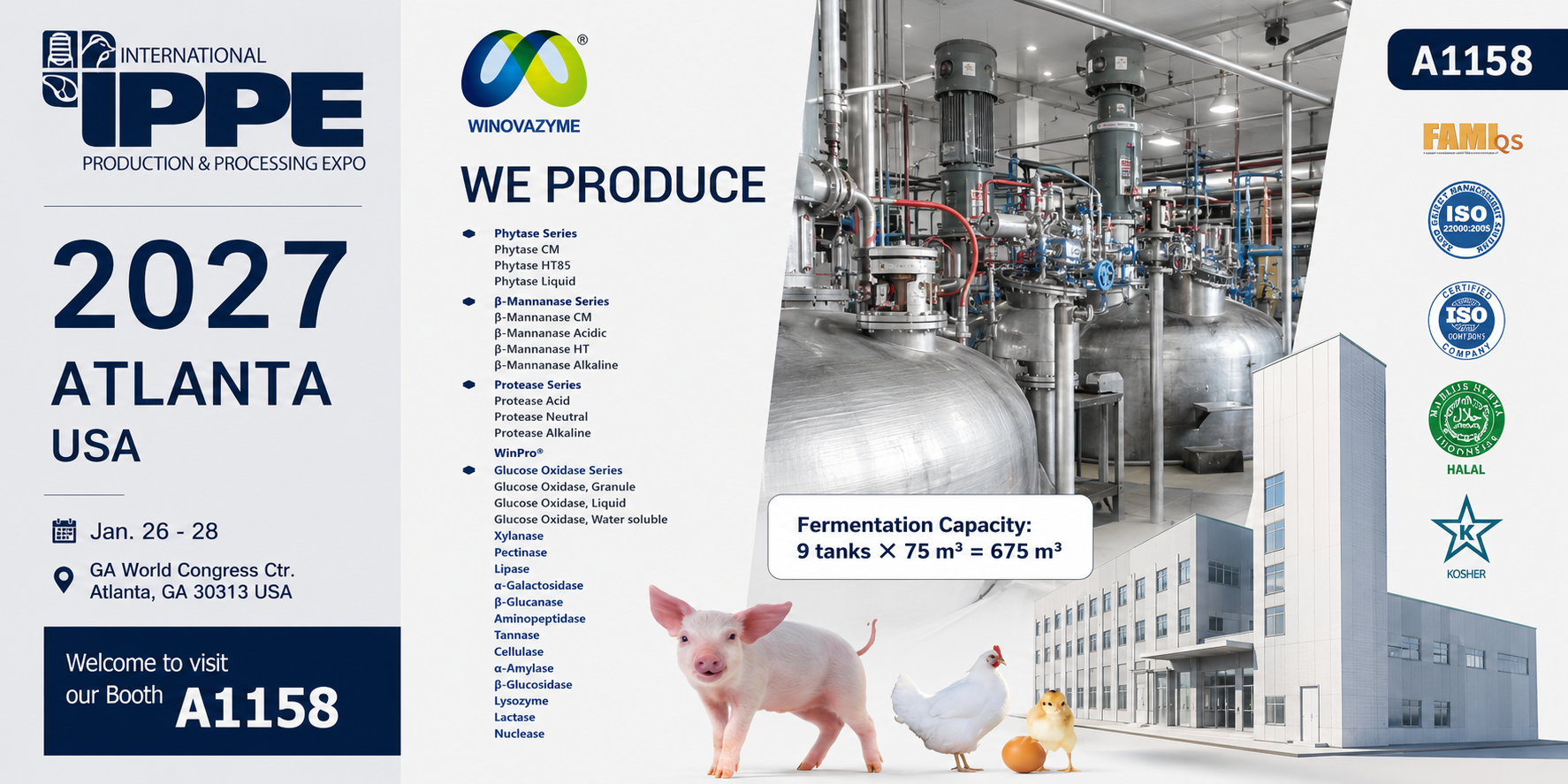 IPPE 2027 exhibition banner